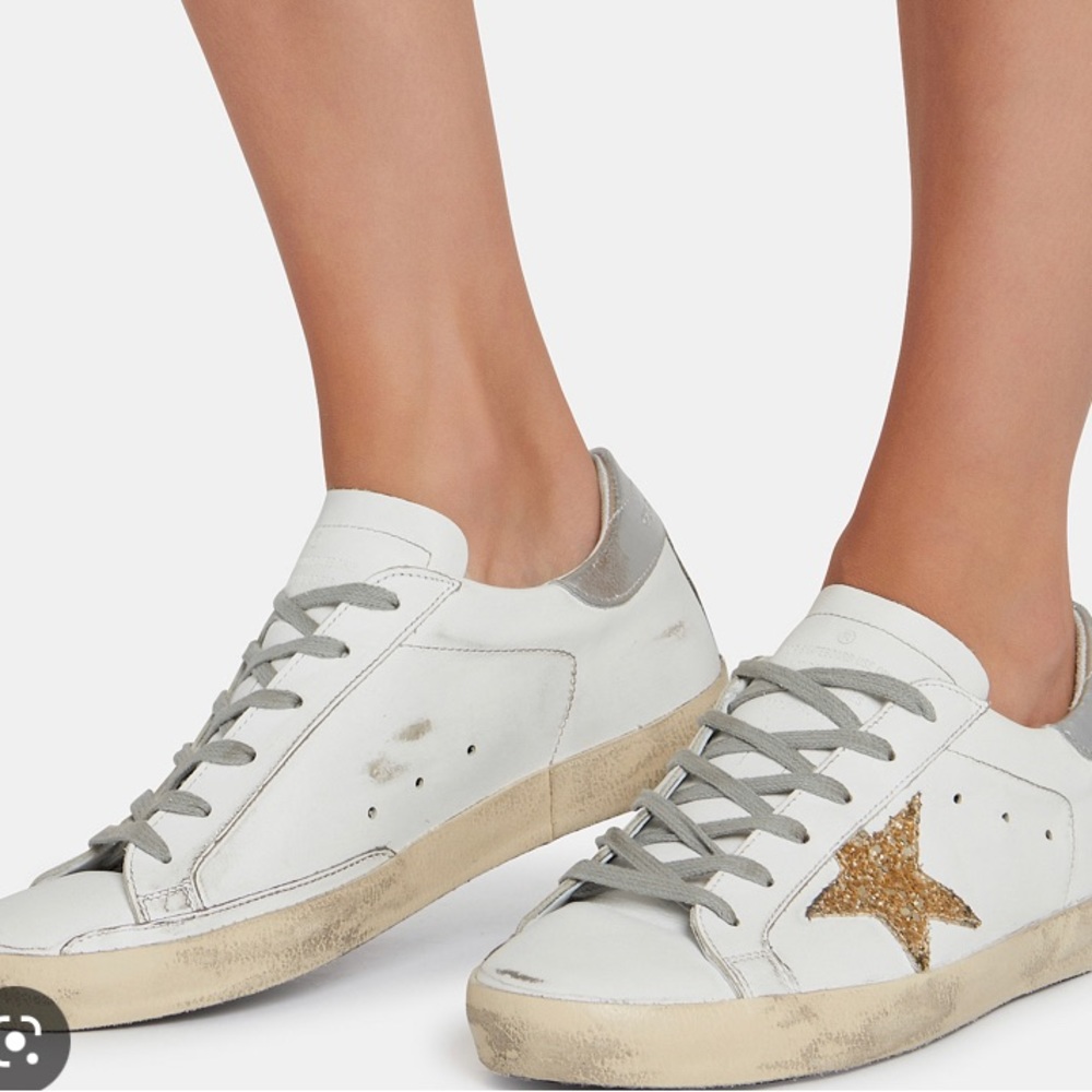Authentic Golden Goose Super Star.